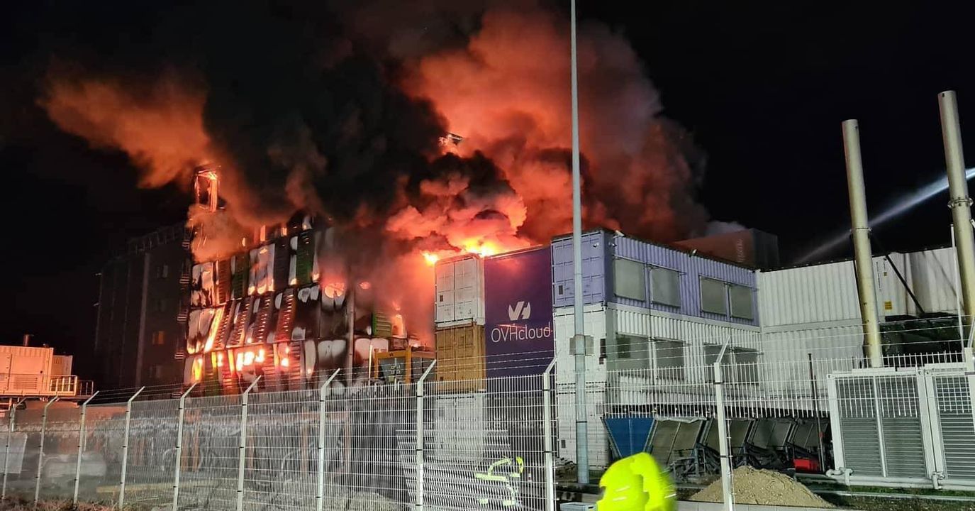 OVH data center incendie