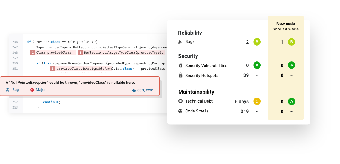 Exemple analyse de bug potentiel